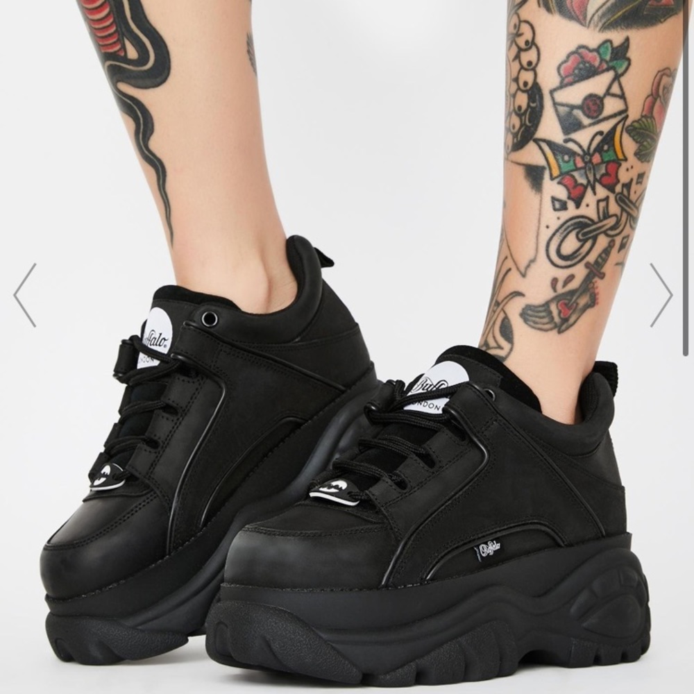 Brand new black Buffalo London size 7.5